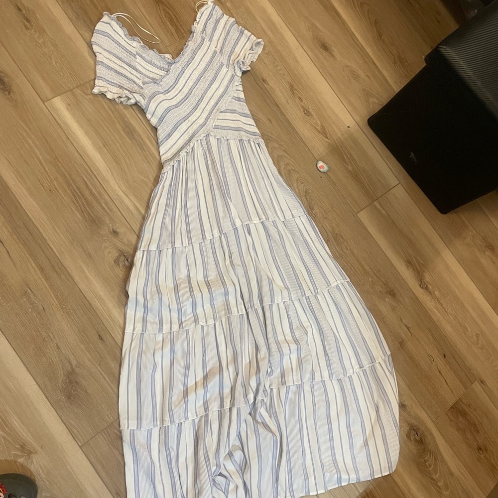 Women’s L maxi dress with pockets